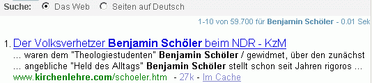 Benjamin Schöler bei Y.